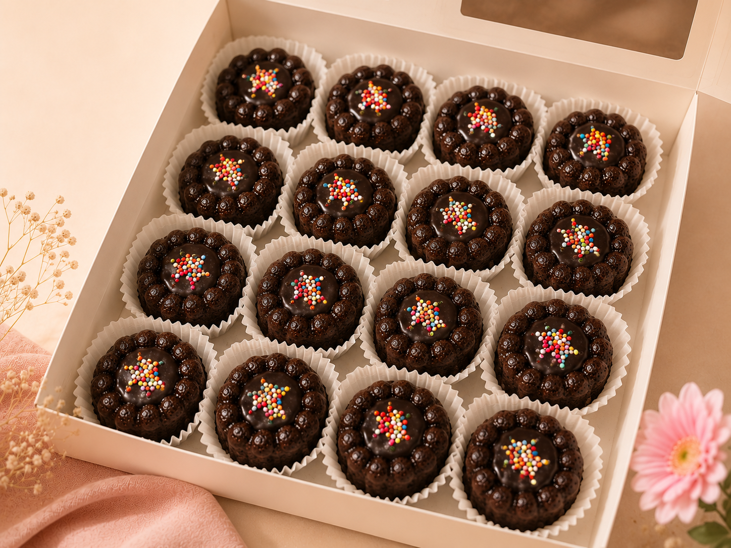 Mini chocolate cake